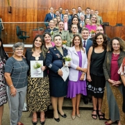 Delegada Nadine Presta Homenagem S Mulheres Da Seguran A P Blica