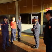 Subcomandante-geral do CBMRS visita frações de bombeiros do 12º Batalhão de Bombeiro Militar - Bombeiros de Ibirubá