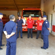 Subcomandante-geral do CBMRS visita frações de bombeiros do 12º Batalhão de Bombeiro Militar - Bombeiros de Tapera