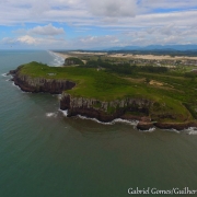 Trajetória da prova vista de cima
