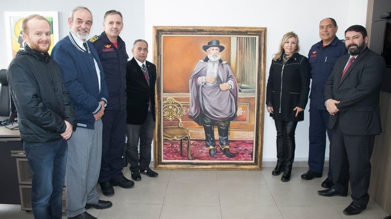 CBMS ganha obra de Arte de Dom Pedro II