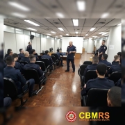 1º BBM realiza Palestra sobre Abordagem Técnica à Tentativa de Suicídio