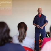 Corpo de Bombeiros Militar de Cachoeira do Sul realiza palestra ao SAMU