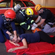Corpo de Bombeiros Militar de Cachoeira do Sul realiza palestra ao SAMU