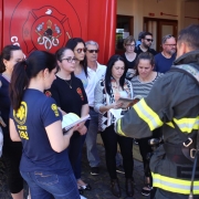 Corpo de Bombeiros Militar de Cachoeira do Sul realiza palestra ao SAMU
