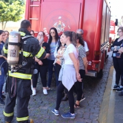 Corpo de Bombeiros Militar de Cachoeira do Sul realiza palestra ao SAMU