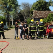 Corpo de Bombeiros Militar de Cachoeira do Sul realiza palestra ao SAMU