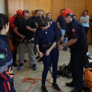 Corpo de Bombeiros Militar de Cachoeira do Sul realiza palestra ao SAMU