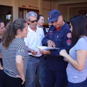 Corpo de Bombeiros Militar de Cachoeira do Sul realiza palestra ao SAMU