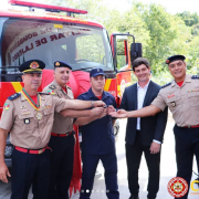 Inauguração das novas instalações do Corpo de Bombeiros Militar de Lajeado