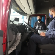 Condutores de viaturas de combate a incêndio do 1º BBM realizam treinamento em Santa Cruz do Sul
