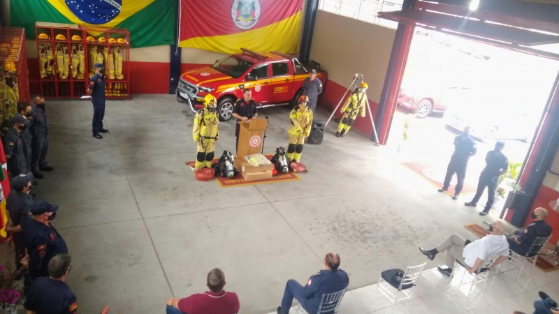 Agenda do Comando: CBMRS realiza entrega de EPIs em Vera Cruz e Encruzilhada do Sul.