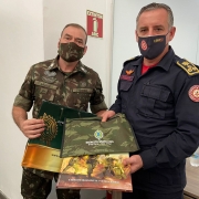 CBMRS recebe visita de cortesia do IGPM do Exército Brasileiro