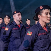 Corpo de Bombeiros Militar forma 81 soldados
