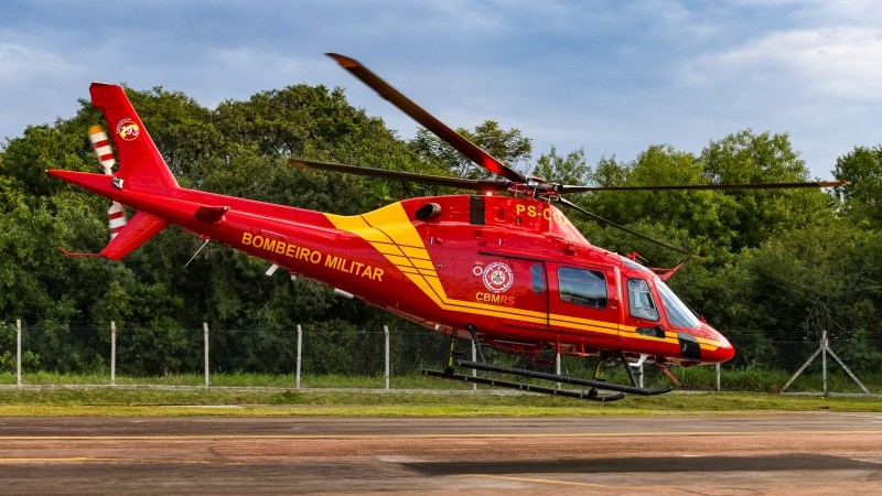 Com características múltiplas, o helicóptero poderá ser utilizado em operações aéreas sobre terra e água