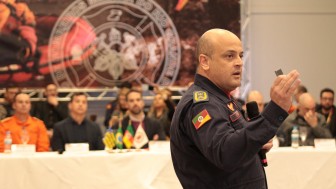 O evento, realizado em Garibaldi, na serra gaúcha, teve como tema as Operações no Rio Grande do Sul.
