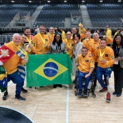 Militar do CBMRS é campeão mundial pela Seleção Brasileira Paralímpica Militar no Canadá