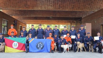 CBMRS forma 24 militares no primeiro Curso de Busca, Resgate e Salvamento com Cães